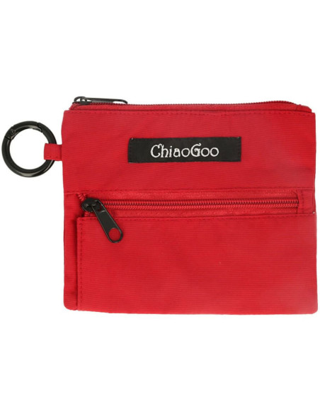 Mini pochette rouge pour aiguilles Shorties Mini ChiaoGoo