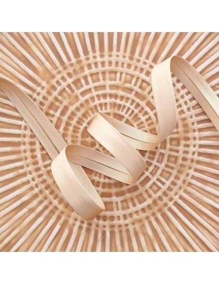 Biais satin - Beige