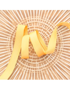 Biais satin - Jaune paille