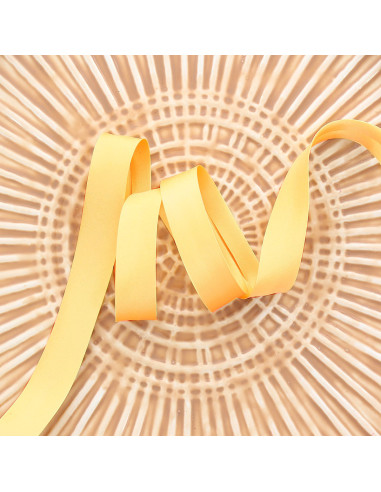 Biais satin - Jaune paille