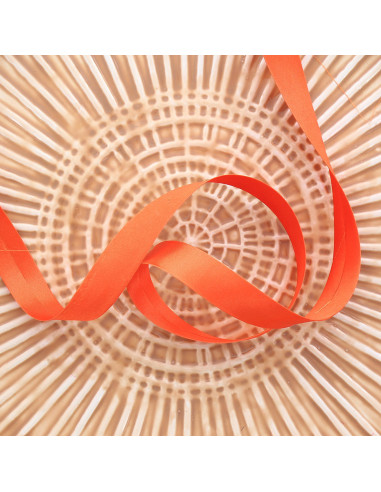 Biais satin - Orange