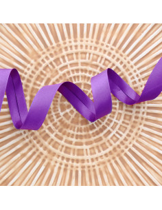 Biais satin - Violet
