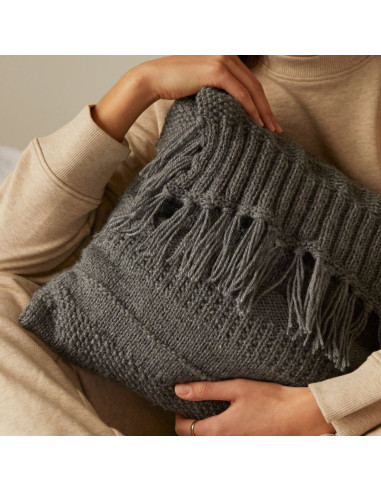 Kit tricot - Mon coussin détente