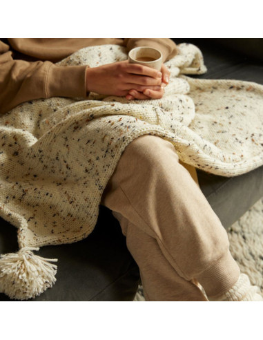 Kit tricot - Ma couverture cosy