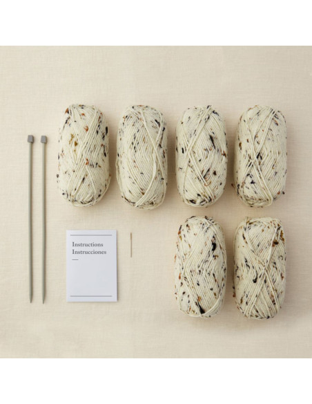 Kit tricot - Ma couverture cosy
