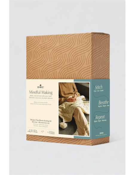 Kit tricot - Ma couverture cosy