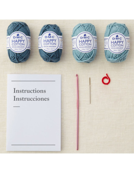Kit crochet - Mes dessous de verre façon mandala