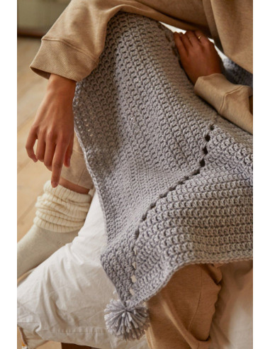 Kit crochet - Ma couverture bien-être