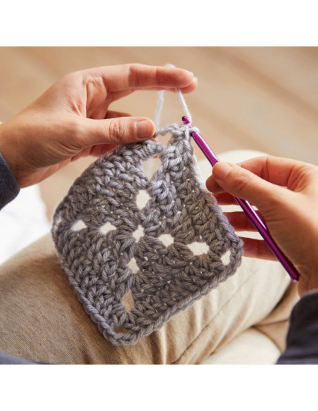 Kit crochet - Ma couverture bien-être
