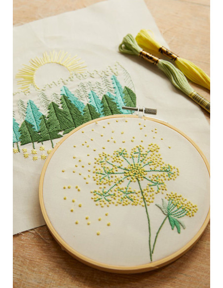 Kit duo broderie - Balade en forêt