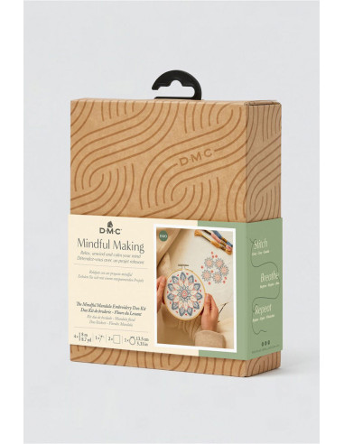 Kit duo broderie - Fleurs du levant