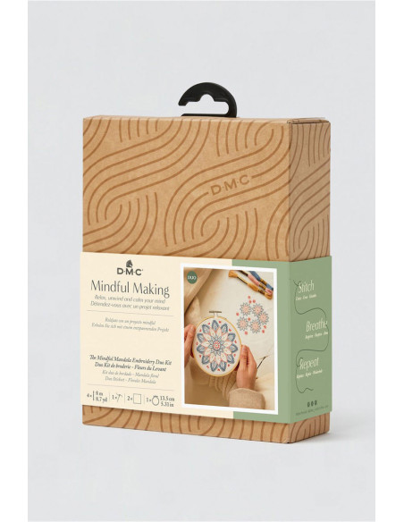 Kit duo broderie - Fleurs du levant