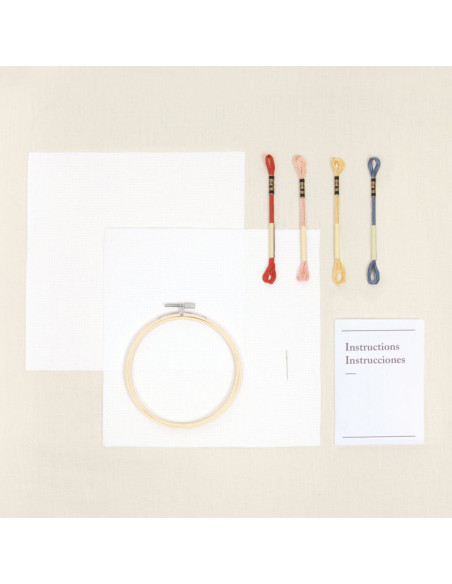 Kit duo de point de croix - Composition persane