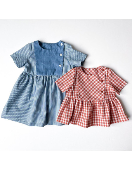 Patron de blouse ou robe Palerme - Ikatee