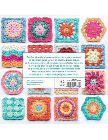 Livre la bible des Granny squares