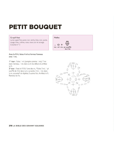 Livre la bible des Granny squares