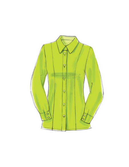 Patron de chemisier - Vogue 9029