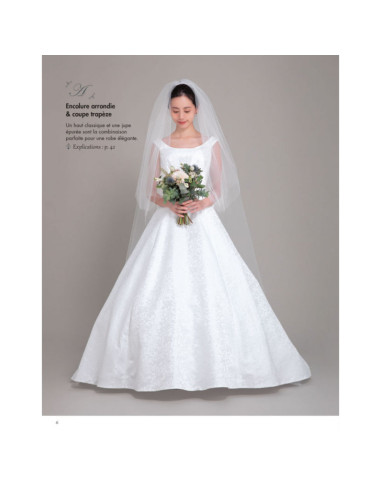 Livre je couds ma robe de mariée - 12 patrons & 6 accessoires