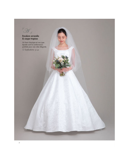 Livre je couds ma robe de mariée - 12 patrons & 6 accessoires