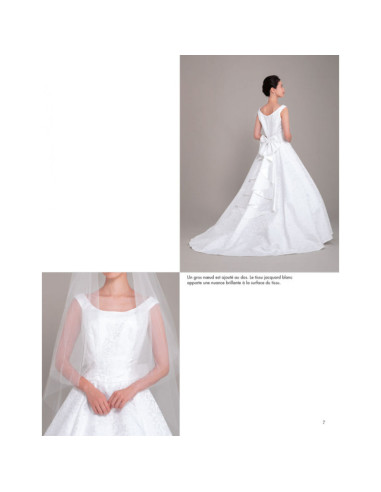 Livre je couds ma robe de mariée - 12 patrons & 6 accessoires