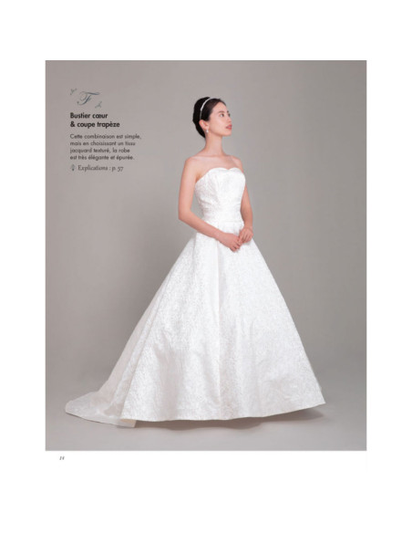 Livre je couds ma robe de mariée - 12 patrons & 6 accessoires