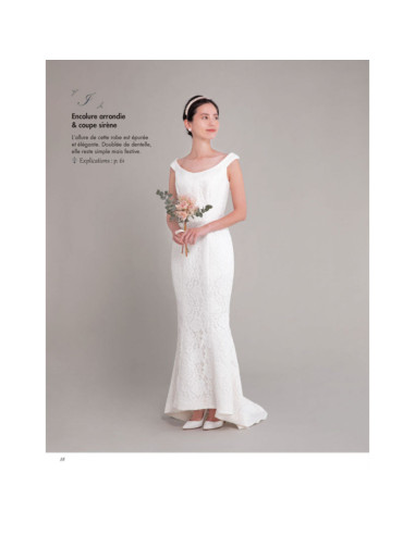 Livre je couds ma robe de mariée - 12 patrons & 6 accessoires