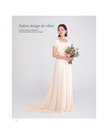 Livre je couds ma robe de mariée - 12 patrons & 6 accessoires