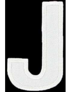 Écusson thermocollant lettre J