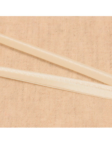 Passepoil satin - Blanc cassé