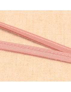 Passepoil satin - Vieux rose