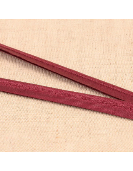 Passepoil satin - Raisin