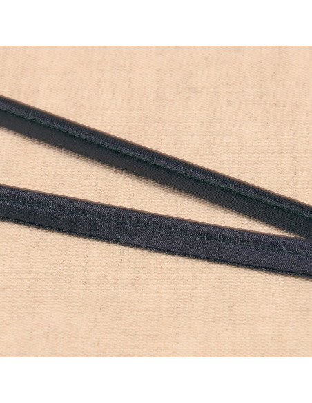 Passepoil satin - Bleu foncé