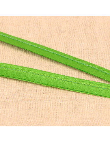 Passepoil satin - Vert anis