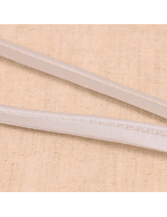 Passepoil satin - Gris clair