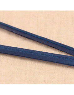 Passepoil satin - Bleu roi