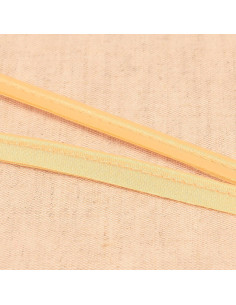 Passepoil satin - Jaune paille