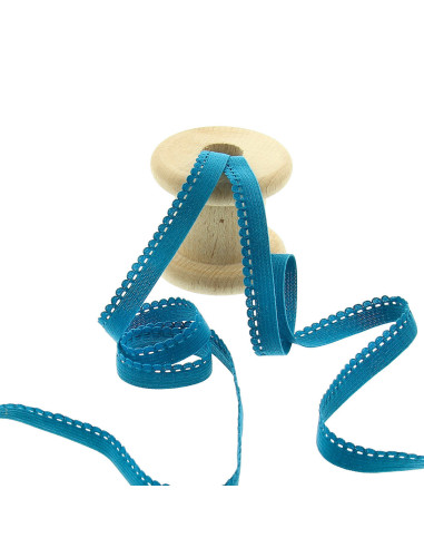 Elastique lingerie classique - Bleu canard
