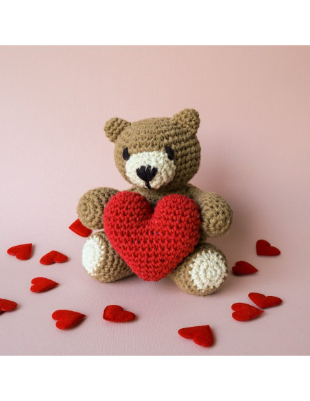 Kit crochet - Valentino l´ourson
