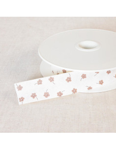 Biais pâquerettes - Beige