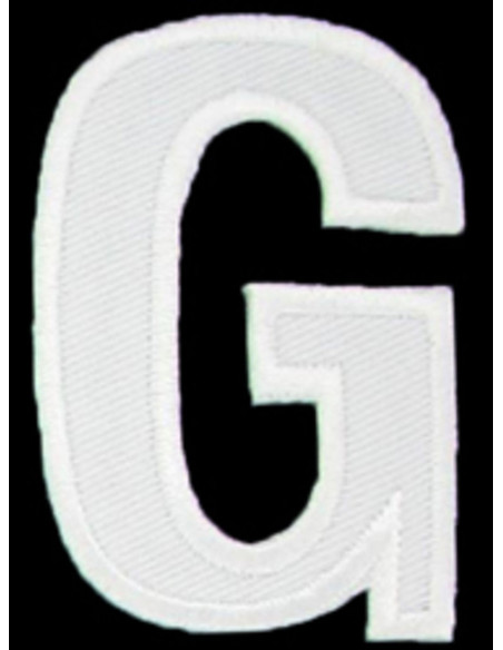 Écusson thermocollant lettre G