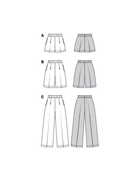 Patron de pantalon - Burda 6008