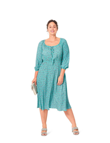 Patron de robe et blouse - Burda 6016