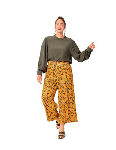 Patron de pantalon - Burda 6017 2