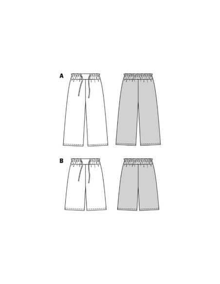 Patron de pantalon - Burda 6017