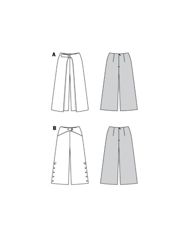 Patron de pantalon - Burda 6032