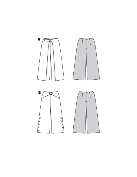 Patron de pantalon - Burda 6032
