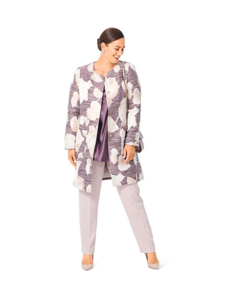 Patron de veste et manteau - Burda 6034