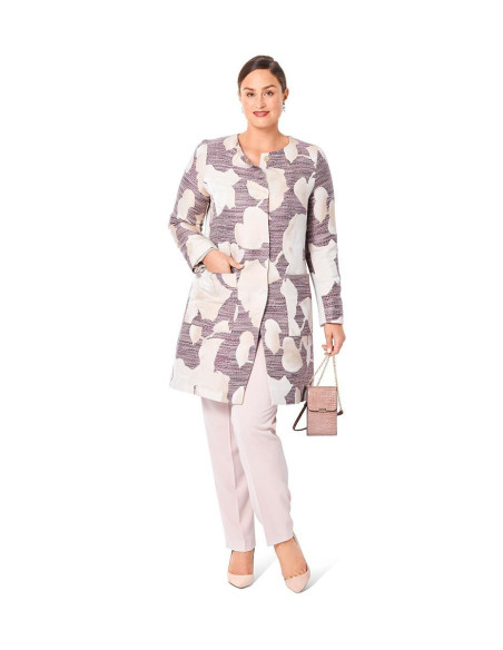 Patron de veste et manteau - Burda 6034