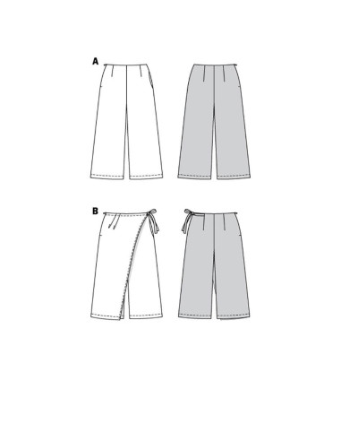 Patron de pantalon - Burda 6035