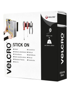 VELCRO® Brand Ruban auto agrippant adhésif fixation extrême 50mm x 5M noir